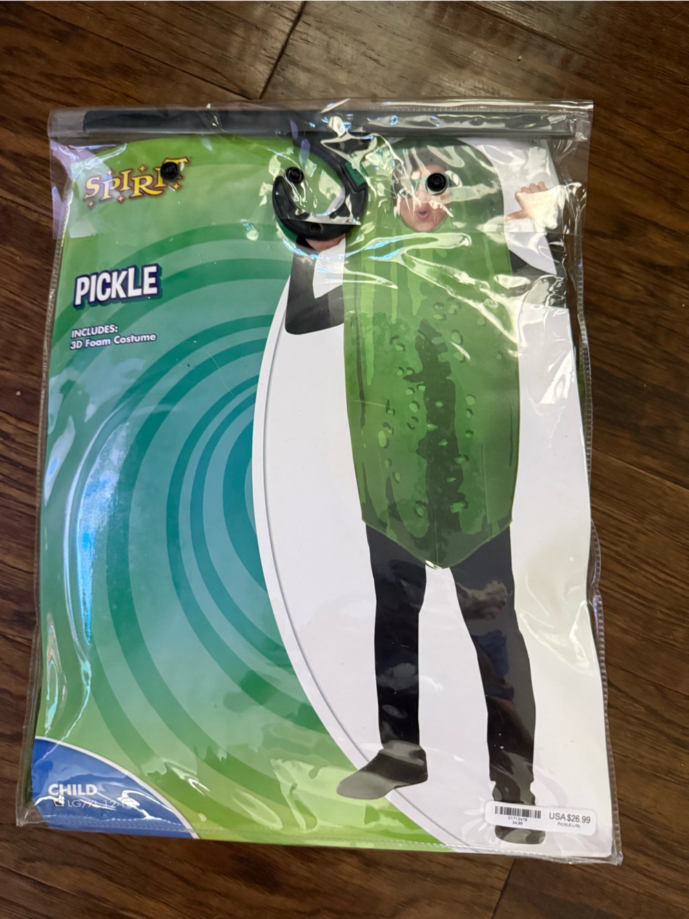 Spirit Pickle Kids Costume - Green